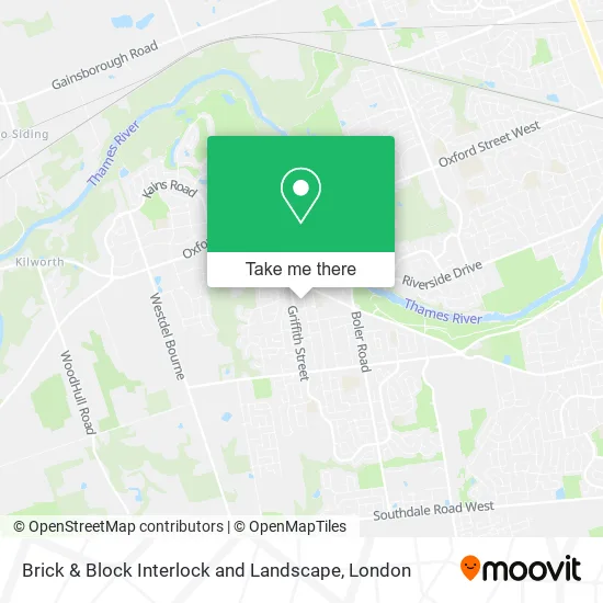 Brick & Block Interlock and Landscape map