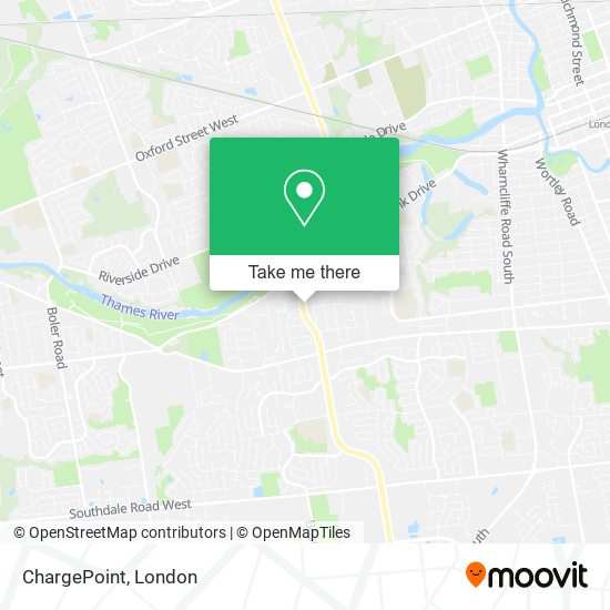 ChargePoint map