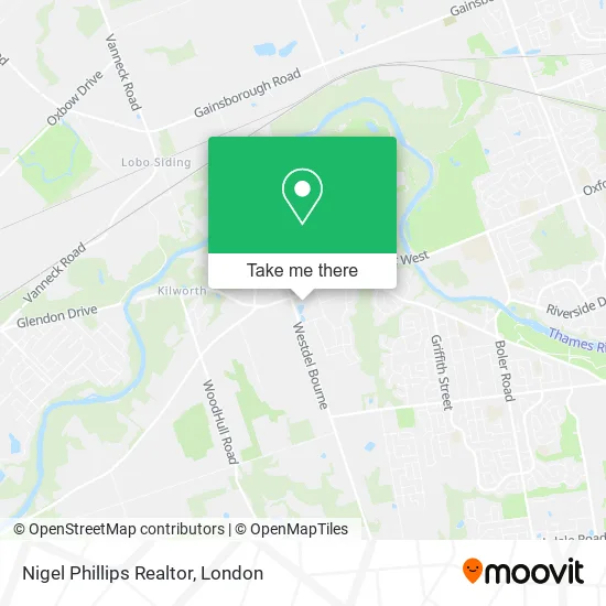 Nigel Phillips Realtor map