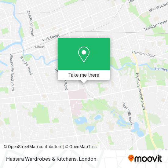 Hassira Wardrobes & Kitchens map