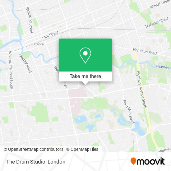 The Drum Studio plan