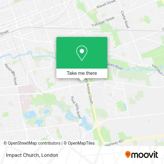 Impact Church map