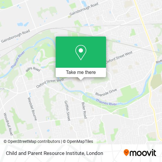 Child and Parent Resource Institute map