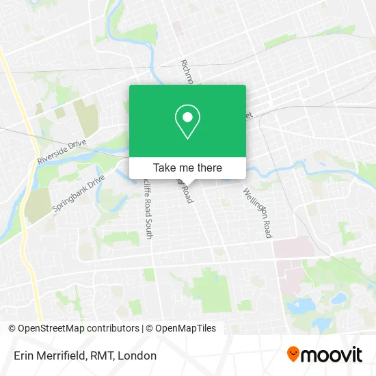 Erin Merrifield, RMT map