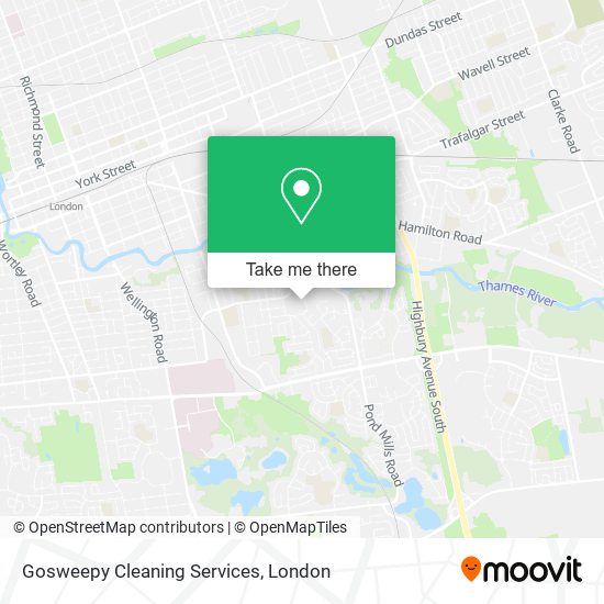 Gosweepy Cleaning Services map