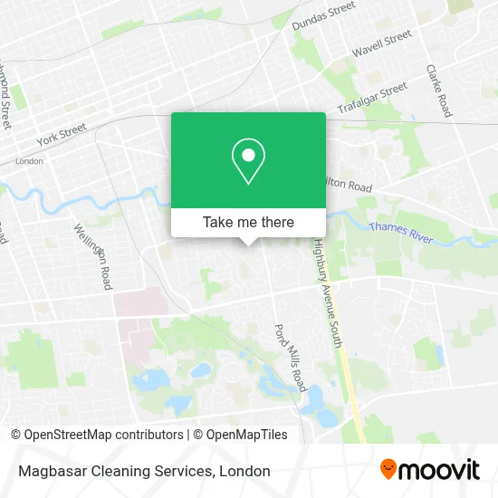 Magbasar Cleaning Services map