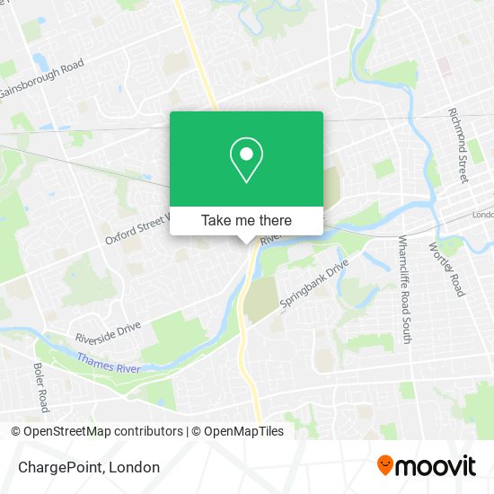 ChargePoint map