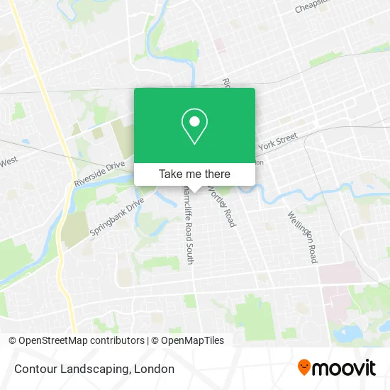 Contour Landscaping map