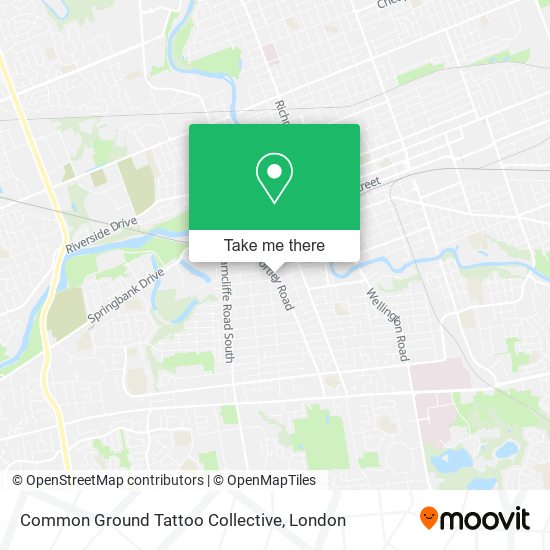 Common Ground Tattoo Collective map