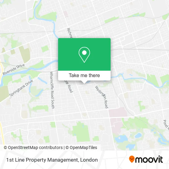 1st Line Property Management map