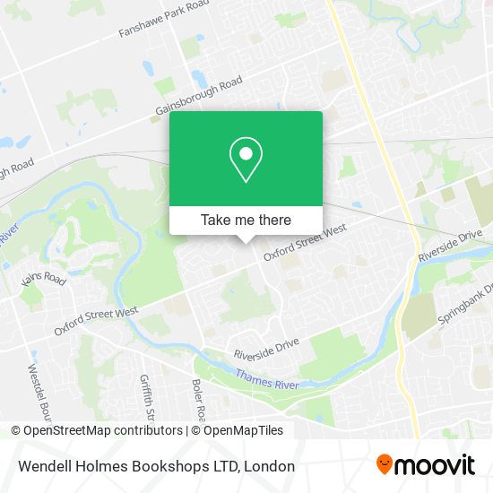 Wendell Holmes Bookshops LTD plan