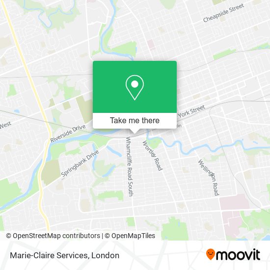 Marie-Claire Services map