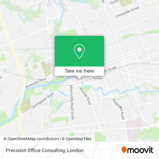 Precision Office Consulting map