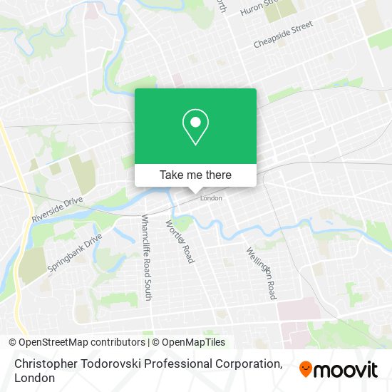 Christopher Todorovski Professional Corporation map