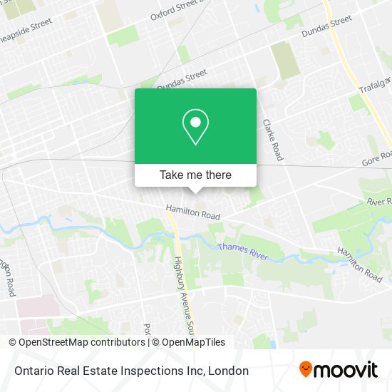 Ontario Real Estate Inspections Inc map