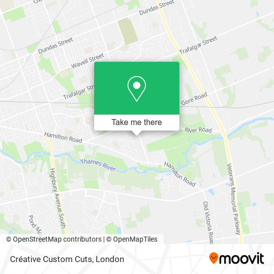 Créative Custom Cuts map