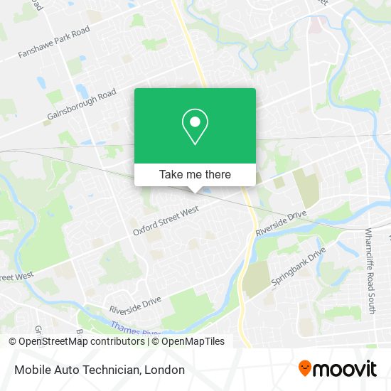 Mobile Auto Technician plan