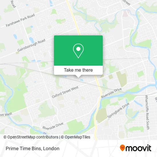 Prime Time Bins map