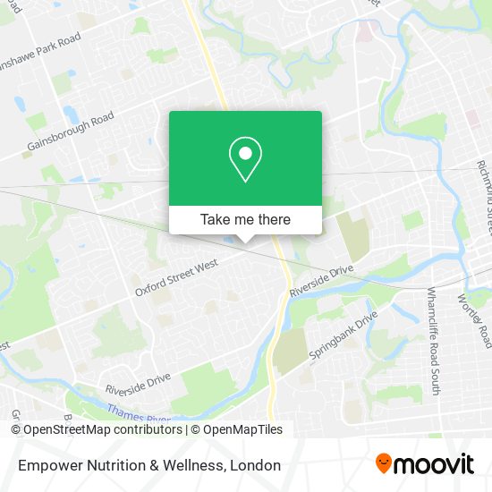 Empower Nutrition & Wellness map