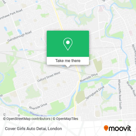 Cover Girls Auto Detai map