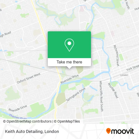 Keith Auto Detailing map