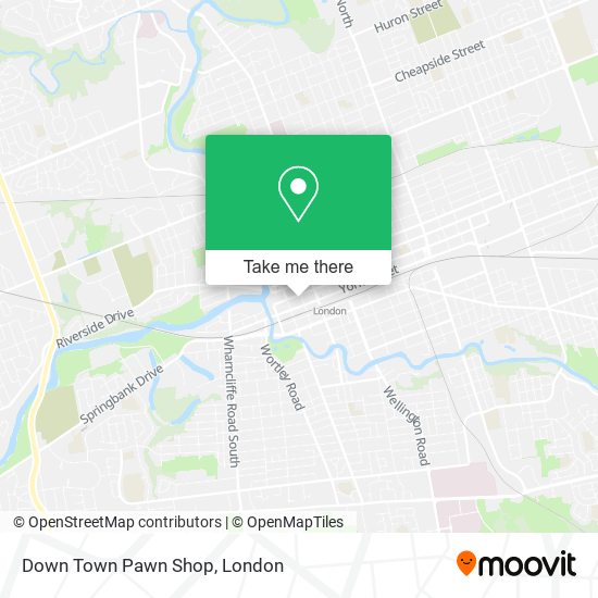 Down Town Pawn Shop plan