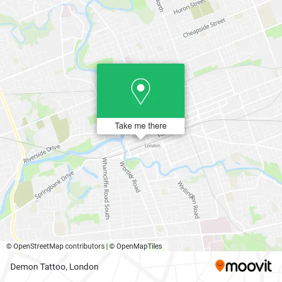 Demon Tattoo map