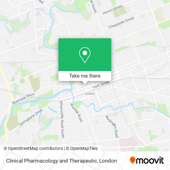 Clinical Pharmacology and Therapeutic map