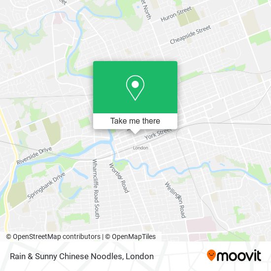 Rain & Sunny Chinese Noodles map