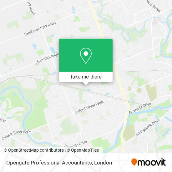 Opengate Professional Accountants map