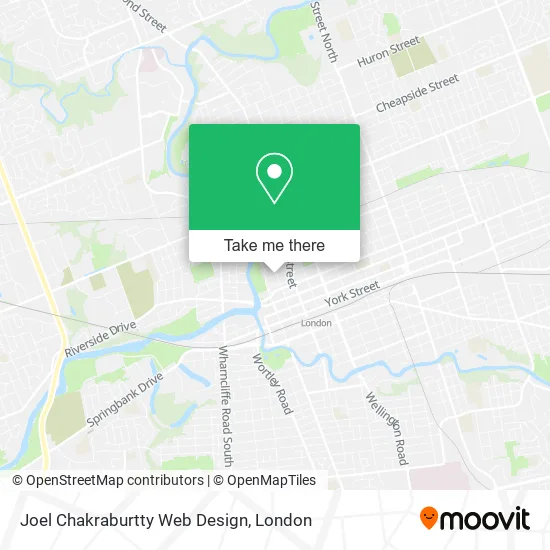 Joel Chakraburtty Web Design map