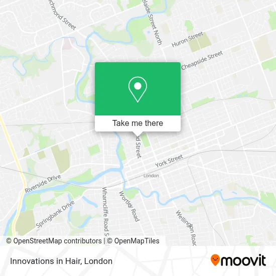 Innovations in Hair map