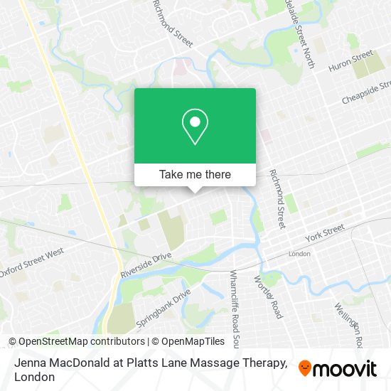 Jenna MacDonald at Platts Lane Massage Therapy map
