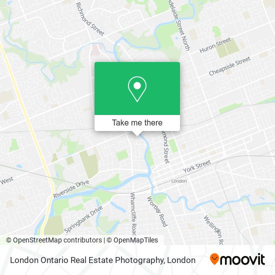 London Ontario Real Estate Photography map