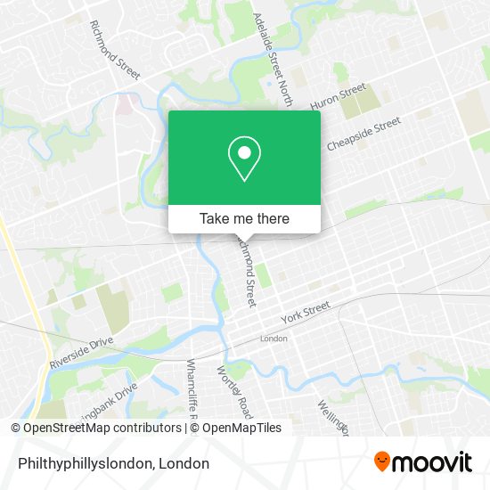Philthyphillyslondon map