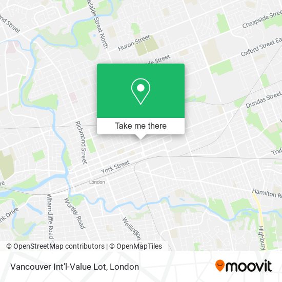 Vancouver Int'l-Value Lot plan