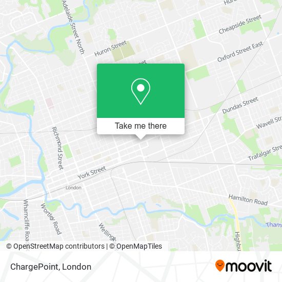 ChargePoint map