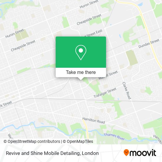 Revive and Shine Mobile Detailing map