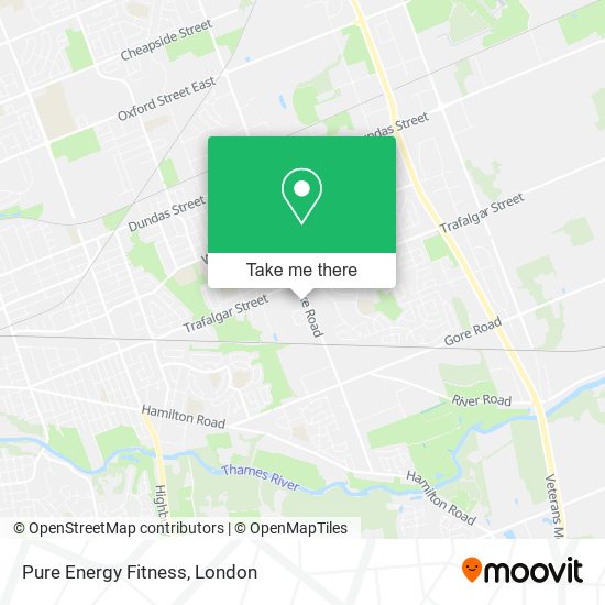 Pure Energy Fitness map