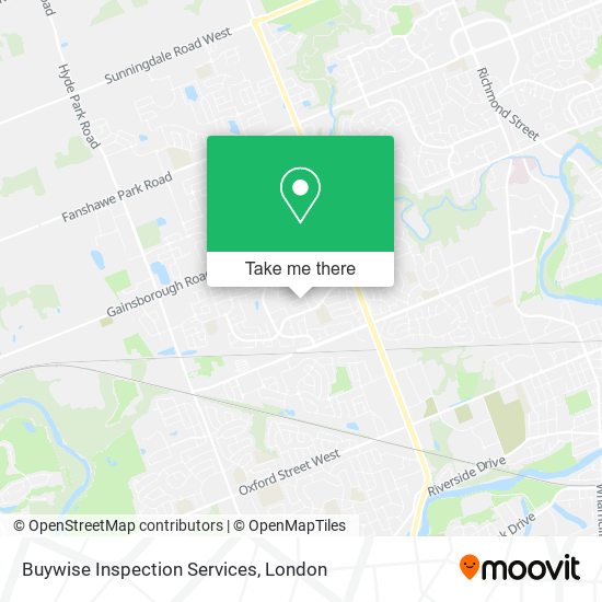 Buywise Inspection Services map