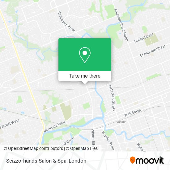 Scizzorhands Salon & Spa map