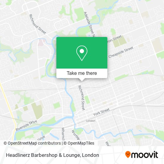 Headlinerz Barbershop & Lounge plan