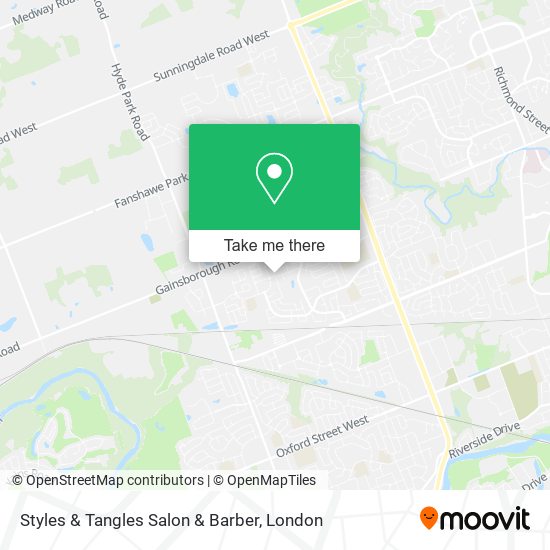 Styles & Tangles Salon & Barber map