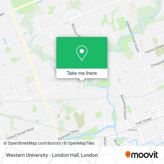 Western University - London Hall plan