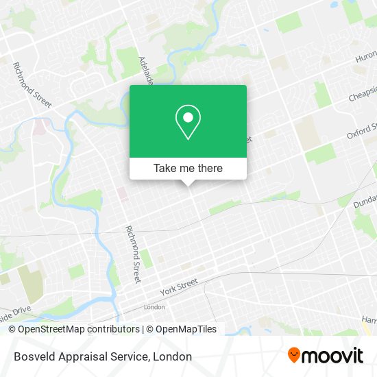 Bosveld Appraisal Service map