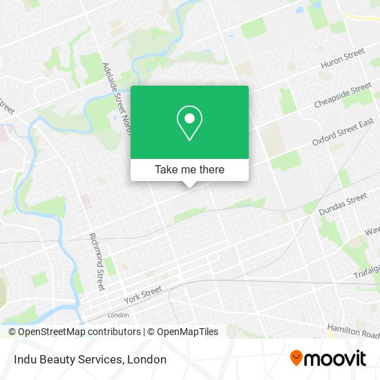 Indu Beauty Services map