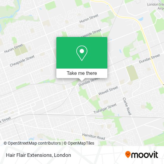Hair Flair Extensions map
