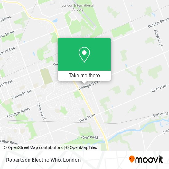 Robertson Electric Who map