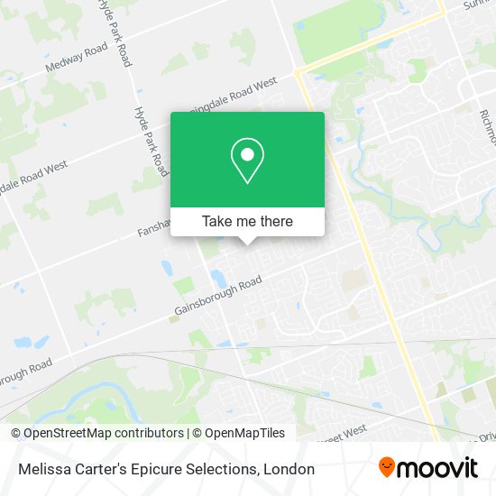Melissa Carter's Epicure Selections map