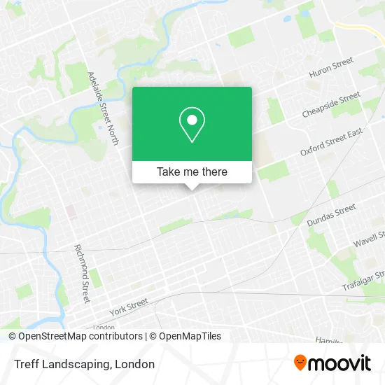 Treff Landscaping map